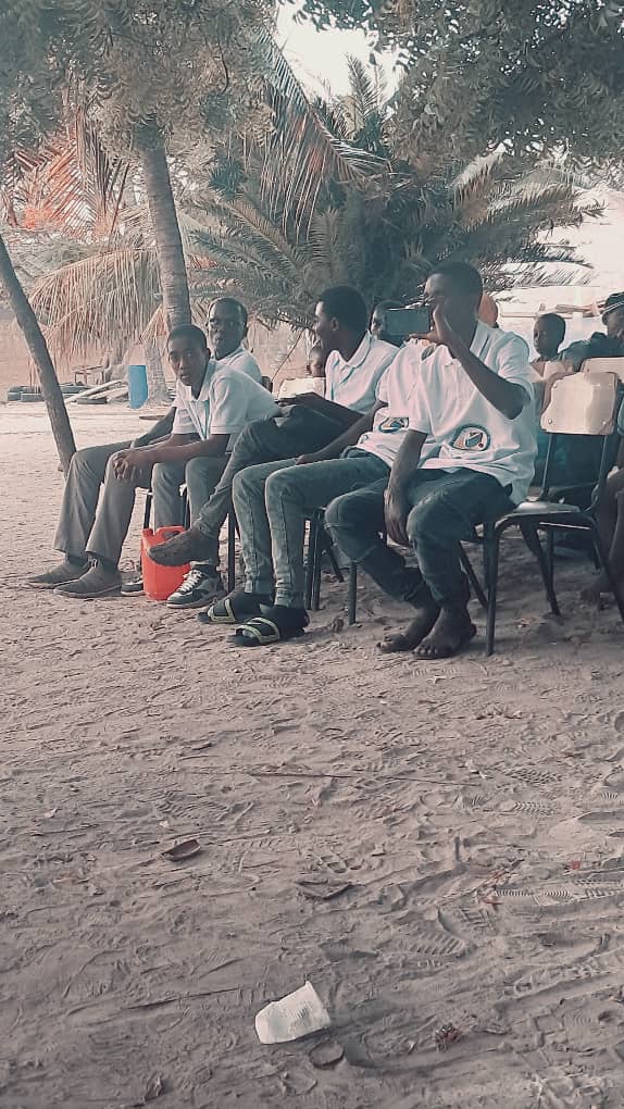 Students at a study tour