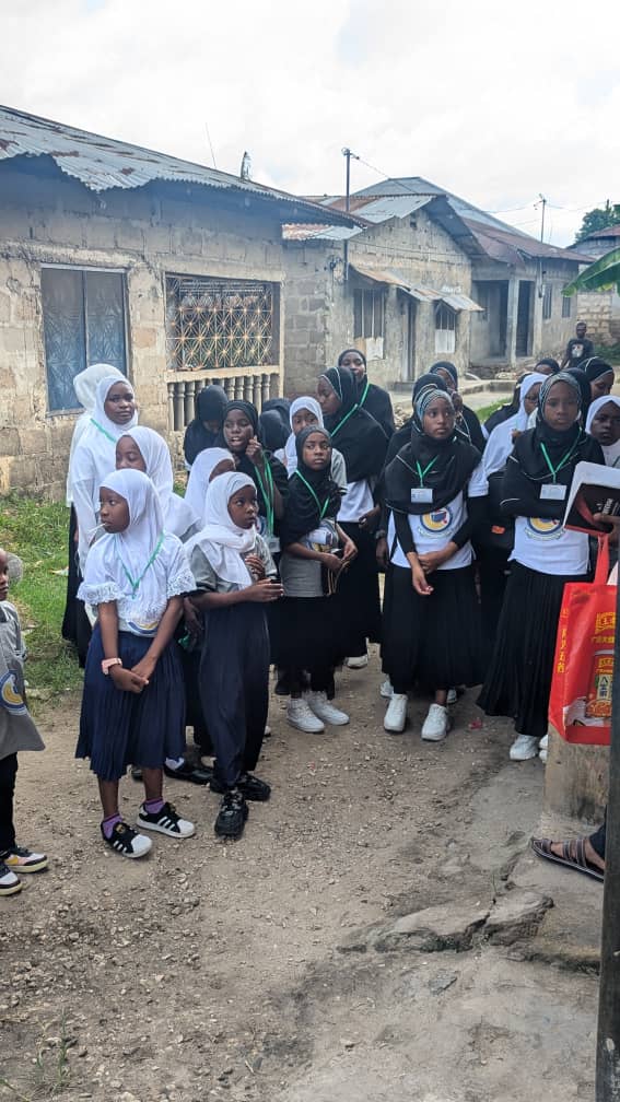 Students at a study tour